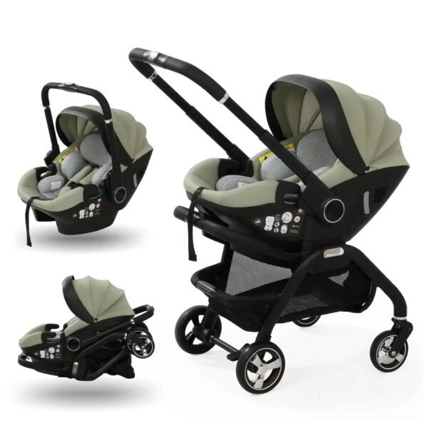 Poussette 3 en 1 bébé – Image 4
